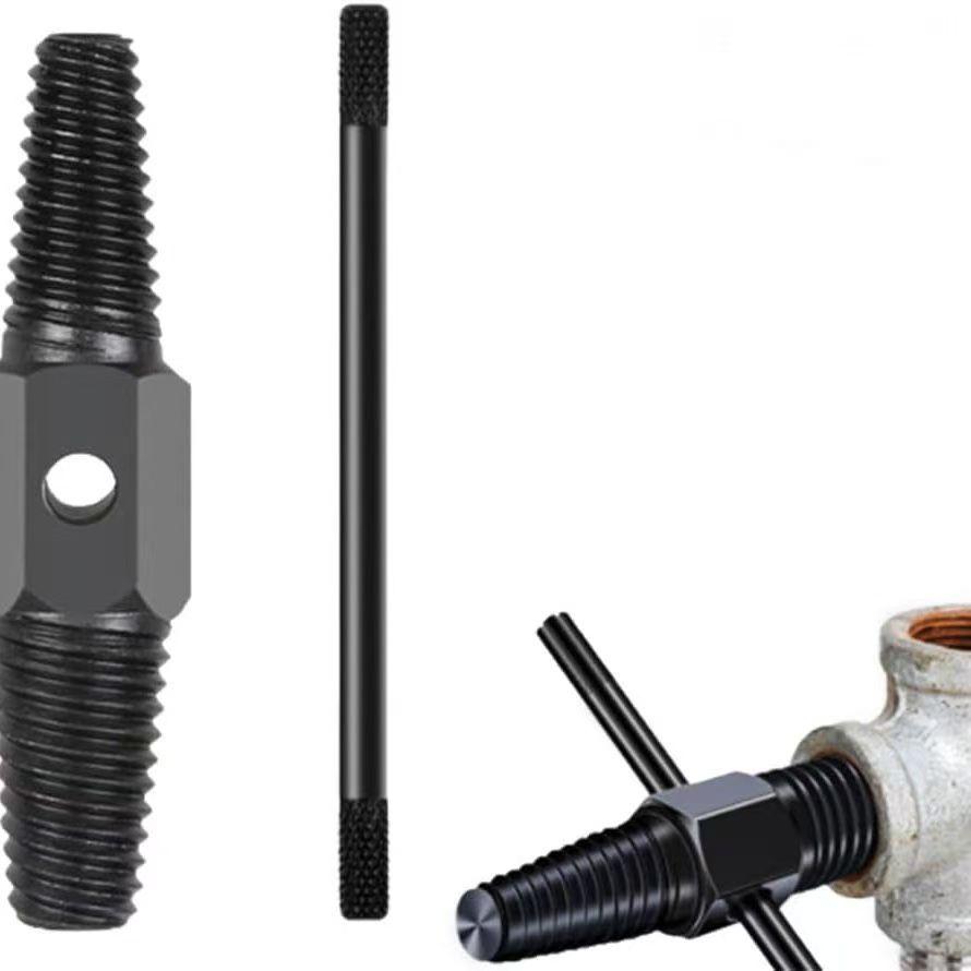 Faucet broken thread extractor, universal water pipe angle valve broken screw extractor, disassembly tap, broken thread removal tool
