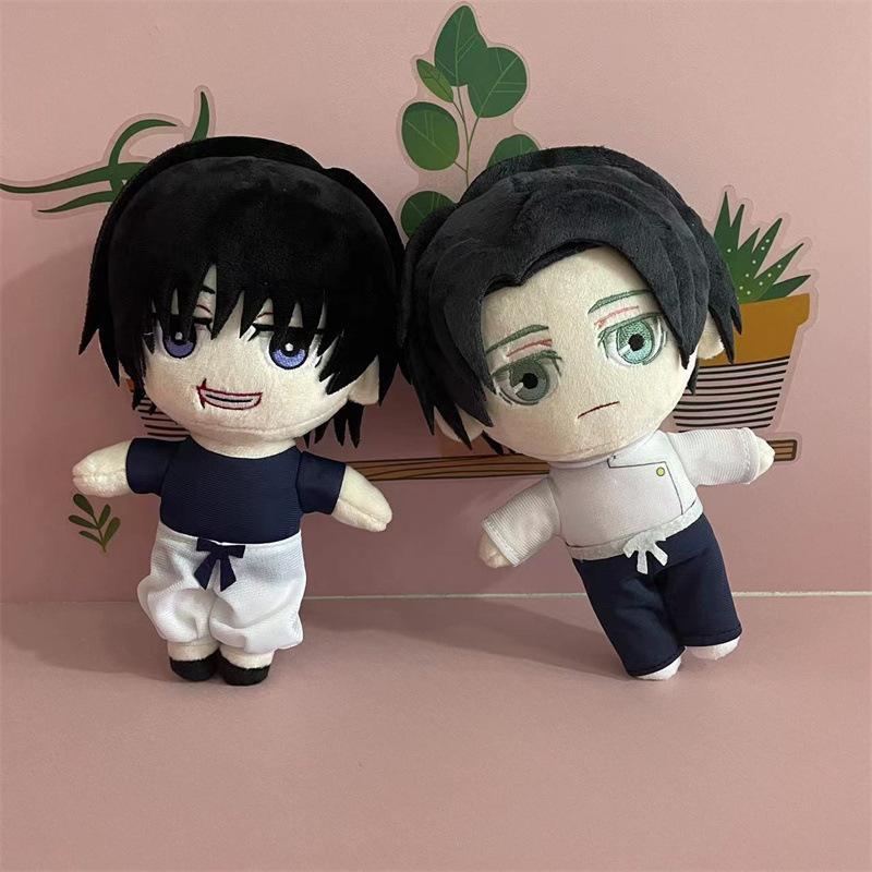20cm JJK Plush Mahito Plush Nanami Kento Inumaki Toge Fushiguro Toji Anime Figure Stuffed Kawaii Doll Birthday Collection Gift
