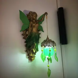 1pc Creative Navigation Bohemian Ocean Mermaid Art Wall Light, Elves, Angel Lantern, Home Decoration