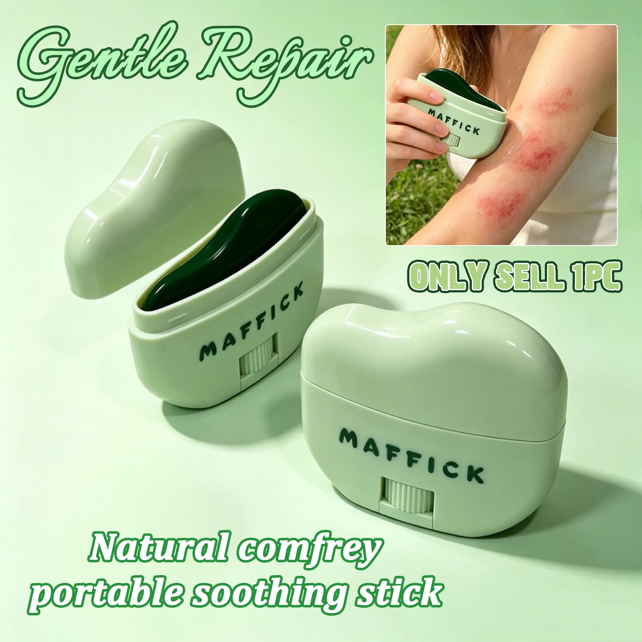 Multi‑functional Natural soothing stick quickly relieves insect‑bite redness, swelling and itching, gently calms irritated skin. Compact and portable for on‑the‑go use, ideal for home, outdoor and camping.