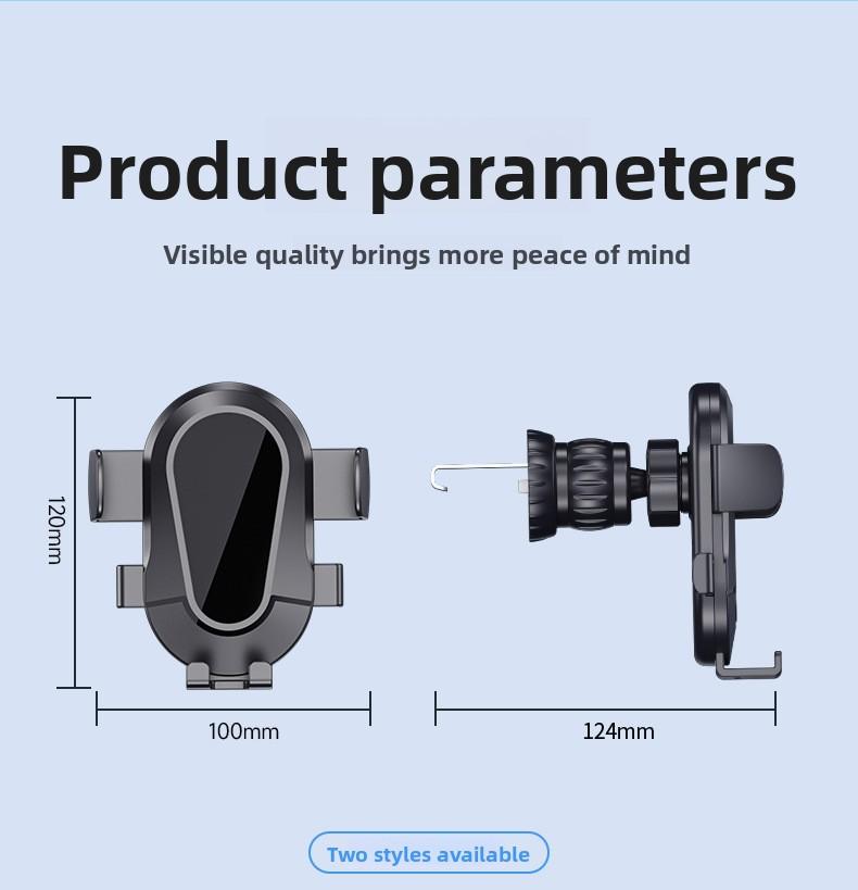 Car Navigation Mount Air Vent Clip-on Phone Holder Doupin Spiral Base Car Navigation Mount Air Vent Clip-on Phone Holder Doupin Spiral Base