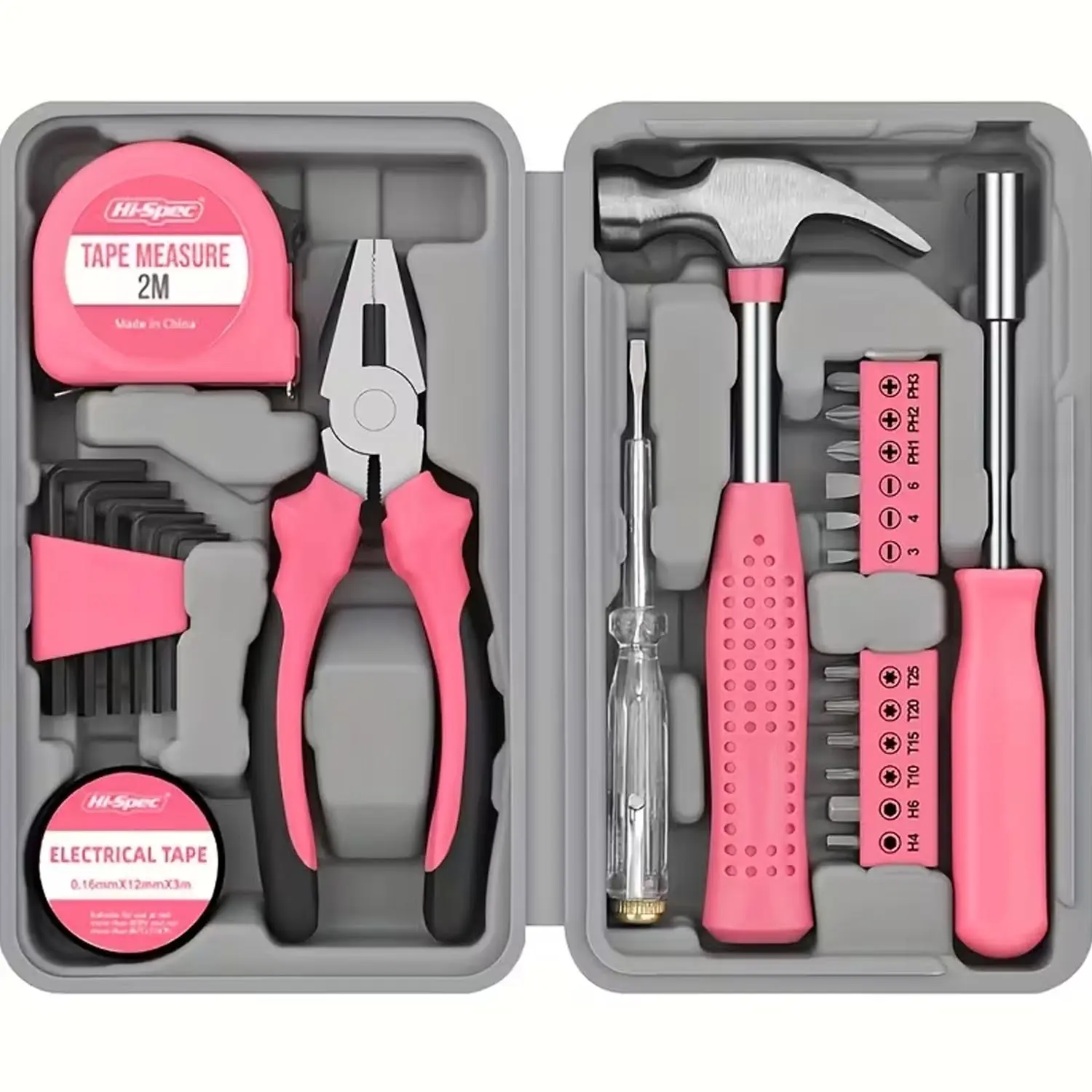 Complete Tool Kit Set with 24 Pliers, Multi-Functional Home Repair Tools, Comprehensive DIY Decoration Kit, Household Maintenance Combo, Tools Box Set