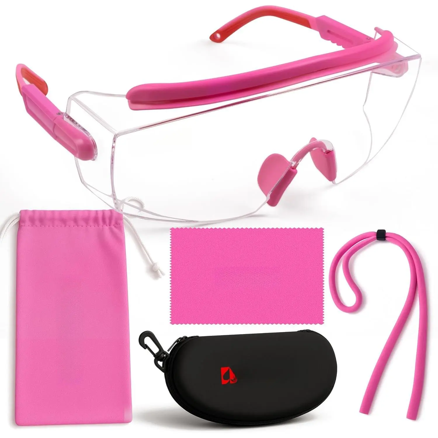 Lab Goggles Chemistry – Anti Fog Z87.1 Lab Safety Glasses for Women |  Chemistry Goggles – Complete Kit with Hard Case