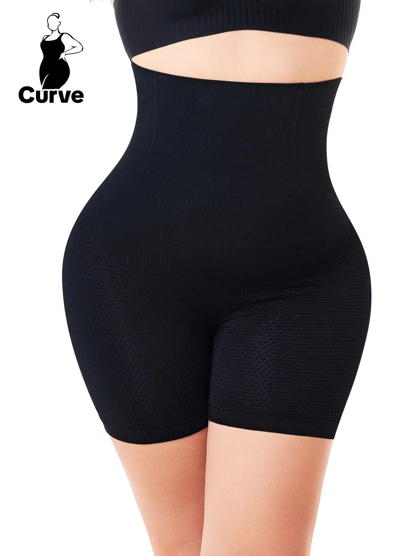 Plus Size Shapewear Pants, High Waist Tummy Control, Butt Lifting, Seamless Design, Body Sculpting Safety Pant, Comfortable Fit