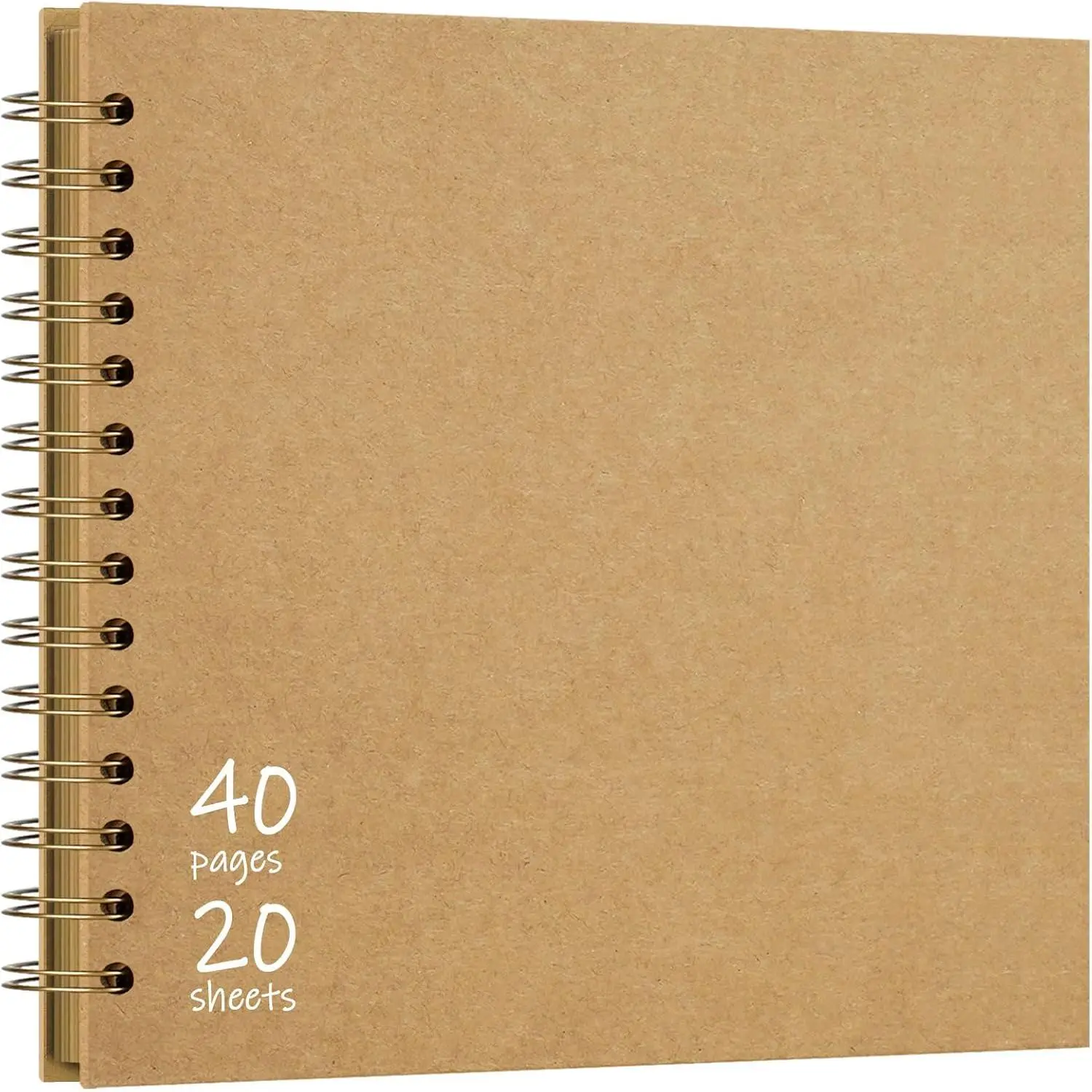 DIY Scrapbook Album 7x7 Hardcover  40 Pages | Blank Pages, Photo Album, Memory Book, Wedding  Shower