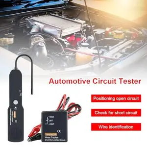 Car Wire Short Finder,  DC 6-42V Open Short Circuit Finder Tester Cable Wire Car Repair Tool,Portable Car Cable Wire Breaker Circuit Fault with Buzzer for Repairing
