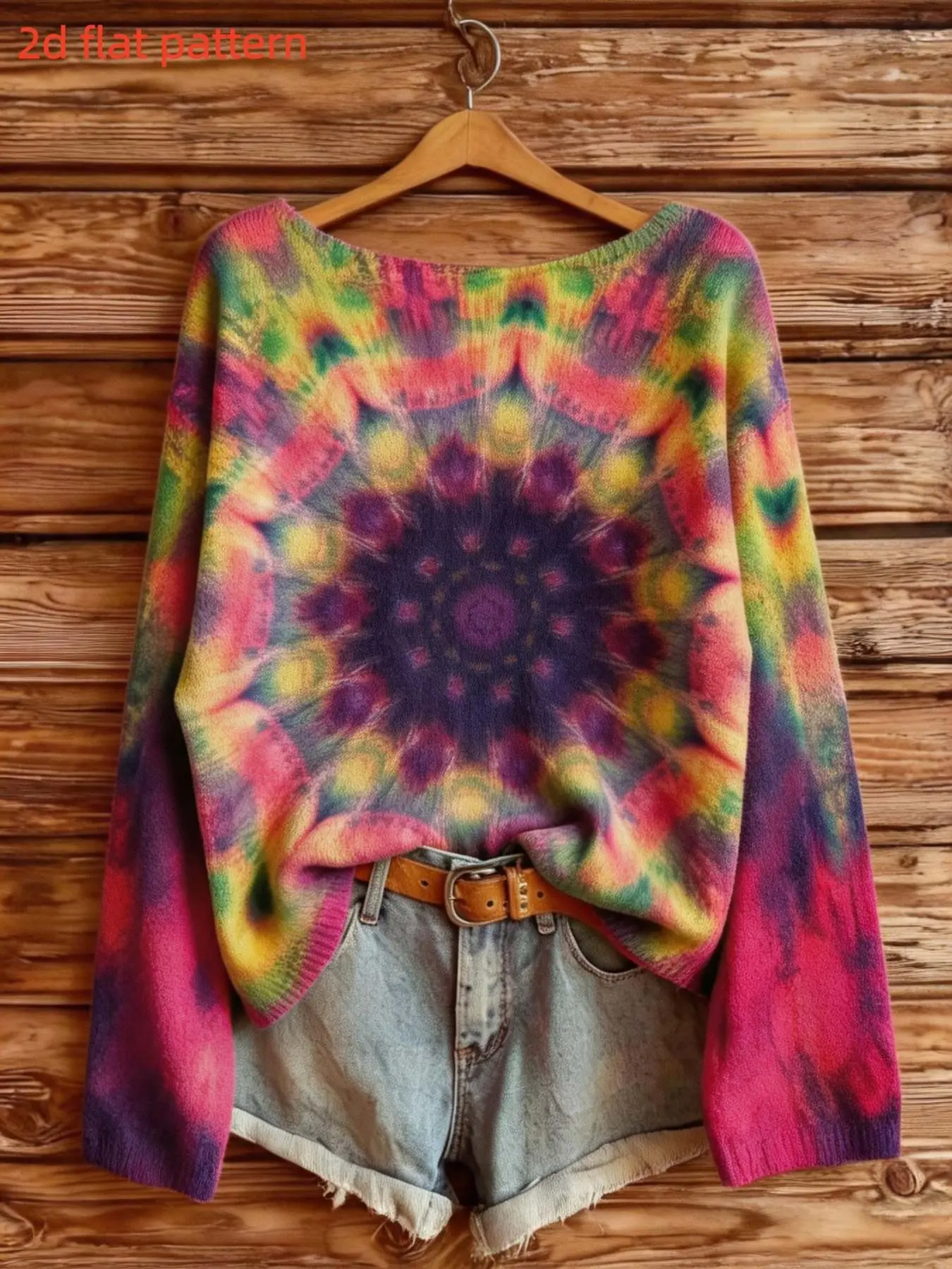 Women's Long Sleeve Top, Fall Winter Fashion, One-Shoulder Design, Digital Print, All Over Print, Trendy Ladies' Clothing, Casual Style