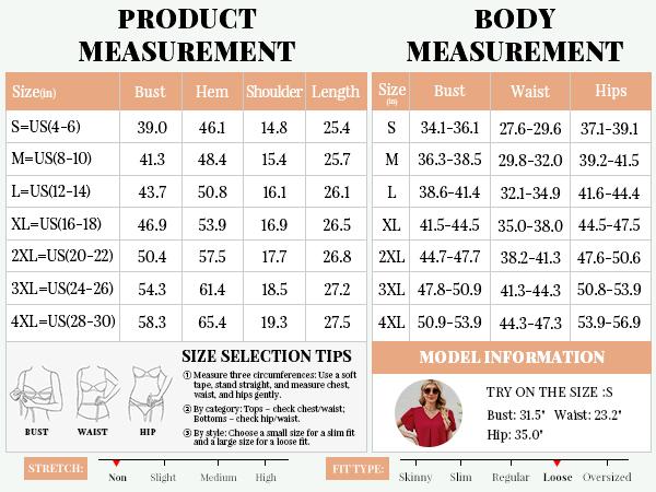 Women's Summer Tops Short Sleeve Dressy Chiffon Blouses V Neck Work Tunic Tops Casual Loose T-Shirts with Pleated Stitched A-Line Design #Springfresh