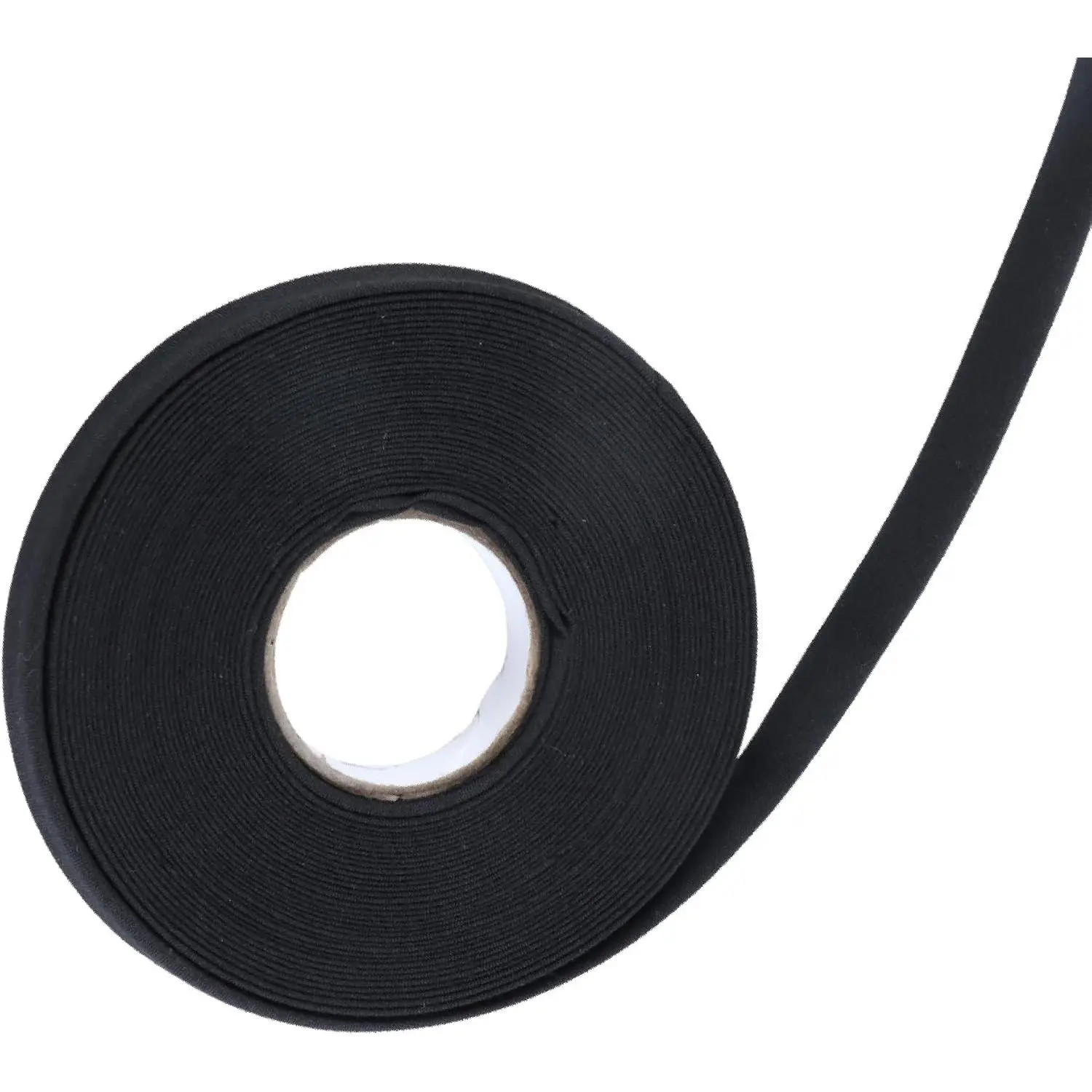 1/2 Inch Double Fold Bias Tapes, Fabric Binding Tape for Sewing Hemming Seaming Piping Quilting (10 Yards,Black)