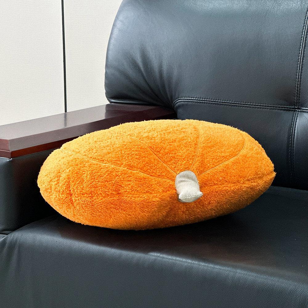 Adult Pumpkin Pillow Sofa Cushion Living Room Bedroom Bedside Bay Window Creative Fruit Vegetable Shape Comfort Pillow