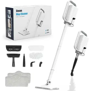 6-in-1 Steam Mop, 1200W Rotated Steam Cleaner for , 2 Modes, 400ML Removable , 23FT Power Cord, 2 Pads, Multi-Surface Steamer for Hard Floor, Laminate Floor, Tiles Cleaning (Lunar Halo)