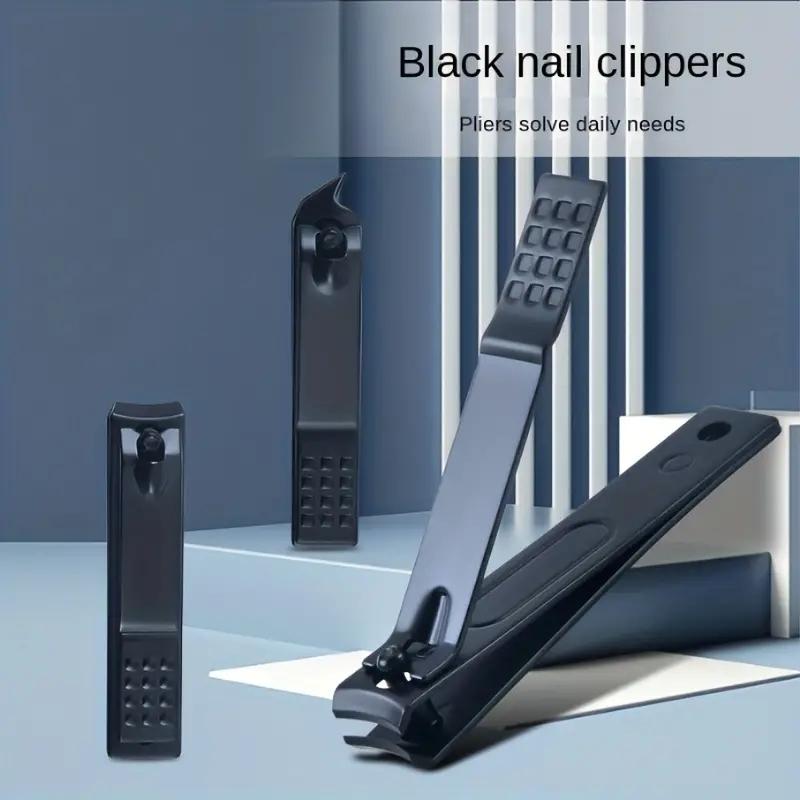 Portable Nail Clipper, Nail File, 3 Counts/set Stainless Steel Manicure Pedicures Kits for Home and Travel Use, Personal Care Tools for Women and Men, Gift for Men