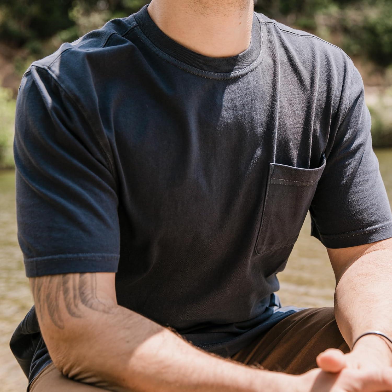 Men's Flush Out Short Sleeve Pocket Tee Shirt