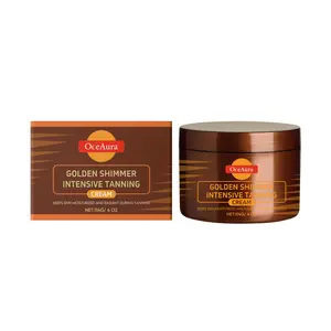 Golden Shimmer Intensive Tanning Cream, Outdoor Sun-Free Tanning And Uv-Blocking Herbal Essence Tanning Cream