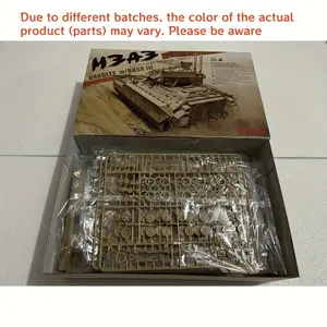 Meng 1/35 Scale Model Ss-006 U.s. M3a3 Bradley, Detailed Military Toy Car, Perfect Gift for Collectors & Kids, Durable Plastic Material