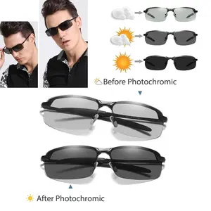 2026 Fashion Photochromic Sunglasses with Polarized Lens for Men and Women Outdoor Driving Cycling Fishing UV400 Protection Anti Glare Eyeglasses Outdoorfun