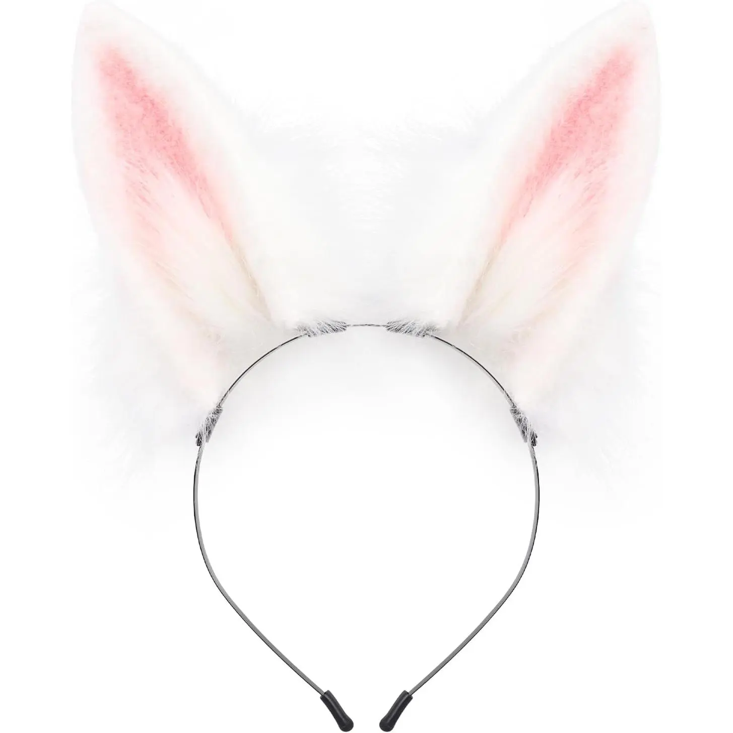 Faux  Plush   Fox Ears Headband Furry Cute Headwear for Parties  Costumen Accessory
