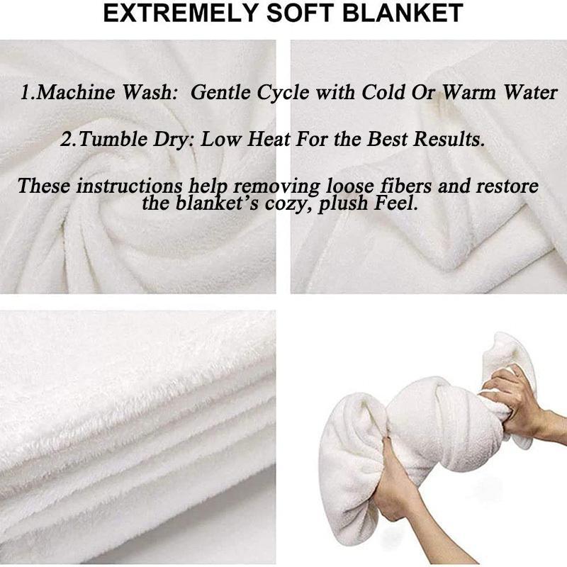 U.S. Marine Corps Emblem Pattern Blanket, 1 Count Soft Warm Throw Blanket with Storage Bag, Air Conditioning Room Blanket, Comfortable Nap Blanket for Home & Office