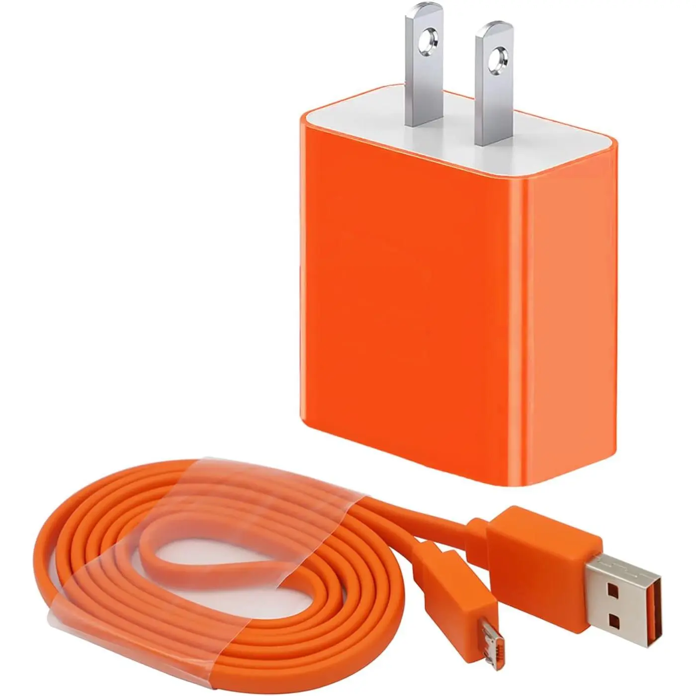 Power Charger with Power Cord Wire for Ring Users, Compatible with Ring Enabled Video Doorbell (2020 Release) 2/3/3 Plus/4, Peephole Cam, Doorbell Pro, Camera, Coiled Cable