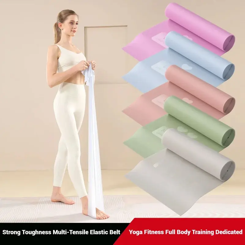 Yoga Rally Home Stretching Resistance Strap for Beginners Ladies Body Fitness Latin Dance Stretch Strap