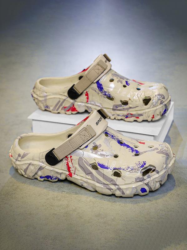 Men's Hole Shoes, Outdoor & Indoor Footwear, Suitable for Home Office Summer Wear Sandals Slippers Beach Men's Hole Shoes, Outdoor & Indoor Footwear, Suitable for Home Office Summer Wear Sandals Slippers Beach