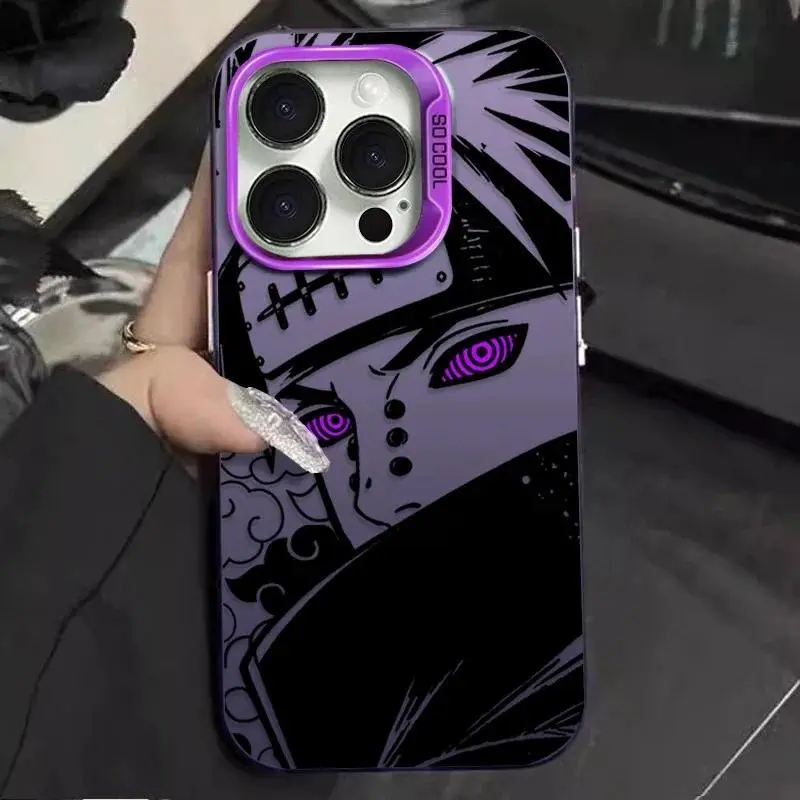Anime AKATSUKIS Phone Case For iPhone 17 17e 16e 16 15 14 13 12 11 ProMax  Air Plus Anti Fall Matte N-NarutoS