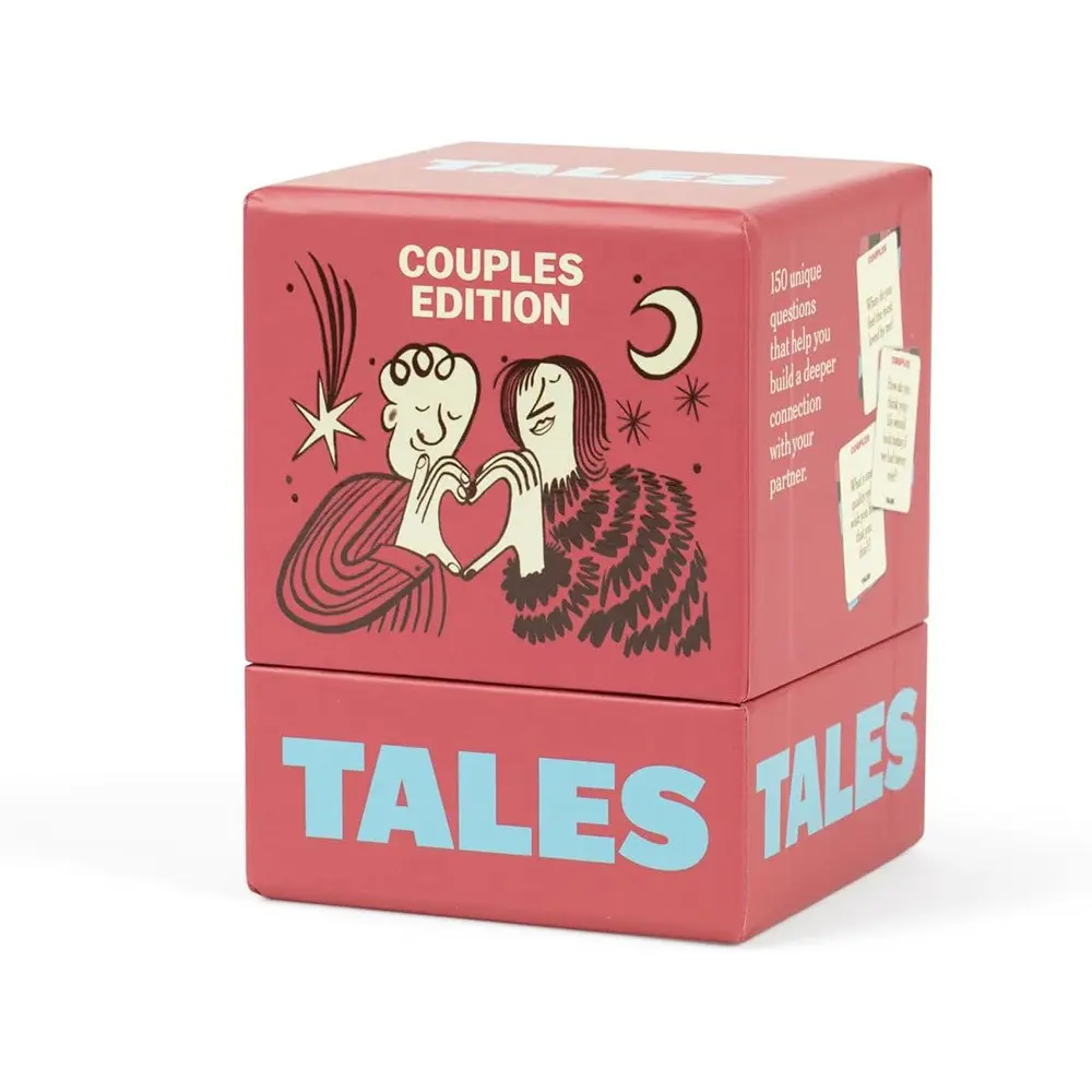 New Conversation Starter Couples Edition, Desktop Card Game for Couples, Fun Dialogue Game, Perfect for Romantic Evenings