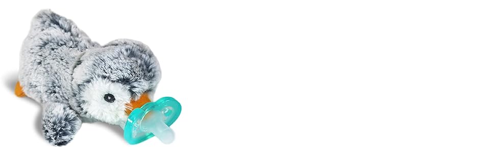 Pacifier, Holder w/Detachable Baby Pacifier, Stuffed Animal RaZbuddy, All Ages 0M+, 100% Medical Grade USA Made Silicone, Machine Washable, Textured & Easy to Hold – Monkey