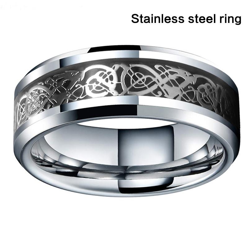 Exquisite Couple's Stainless Steel Wedding Ring Set - Durable, Hypoallergenic, and Comfortable - Perfect Valentine's Day Gift for Her and Him
