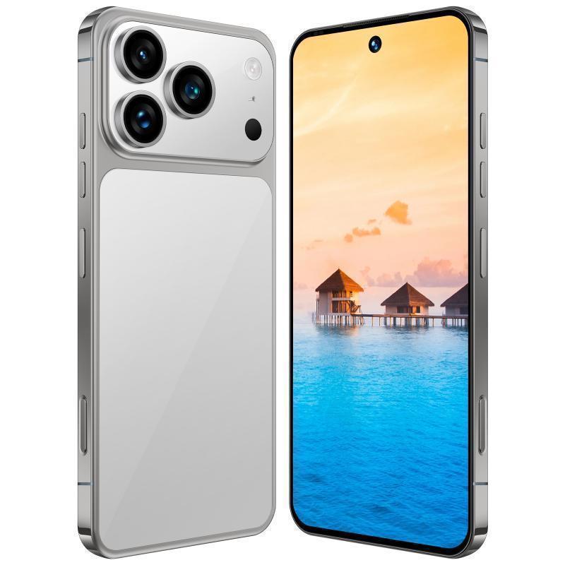 Smartphone  I17ProMax A17 PRO MAX Android Smartphone, 7.3 Inch Dual 108MP+78MP Cameras, Long-Lasting 8000mAh Battery, Fast Charging, OTG Function, Facial Recognition Unlocking,  12GB RAM +512GB ROM, 5G Network, Unlock Cellphone I smart phon
