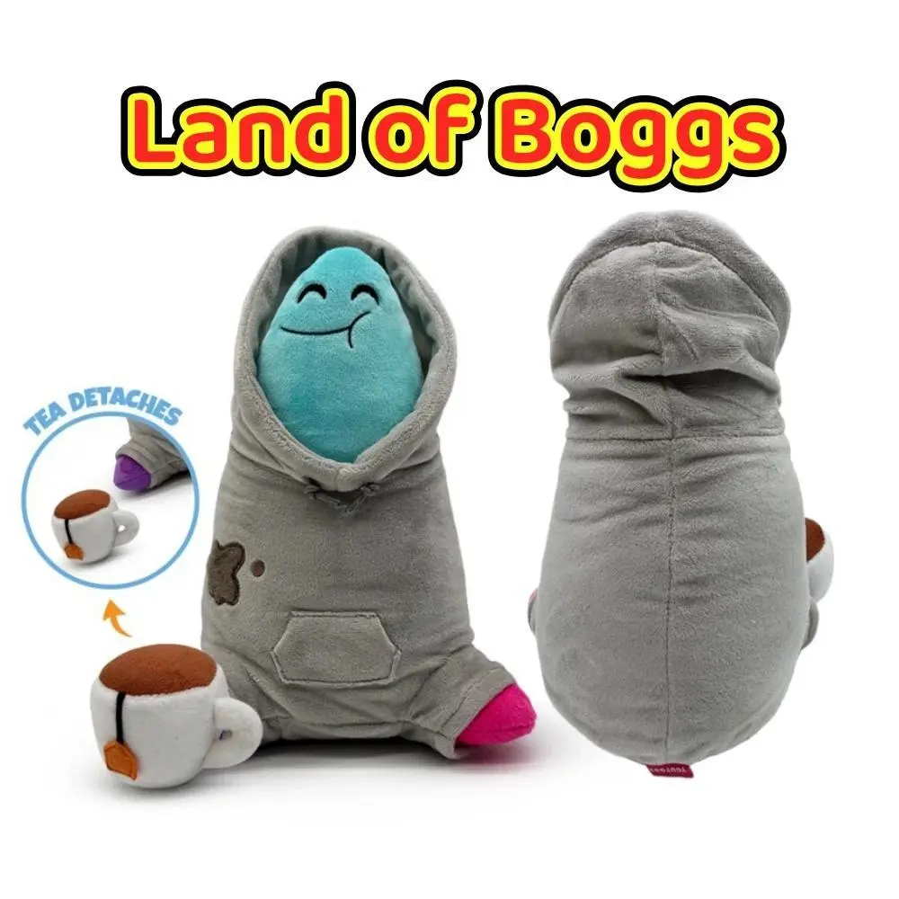 New Land of Boggs Plush Toys Anime Boggo Tea Detaches Peluche Doll Long Pillow Tea Boggo Coffee Boggo Peripheral Child Present