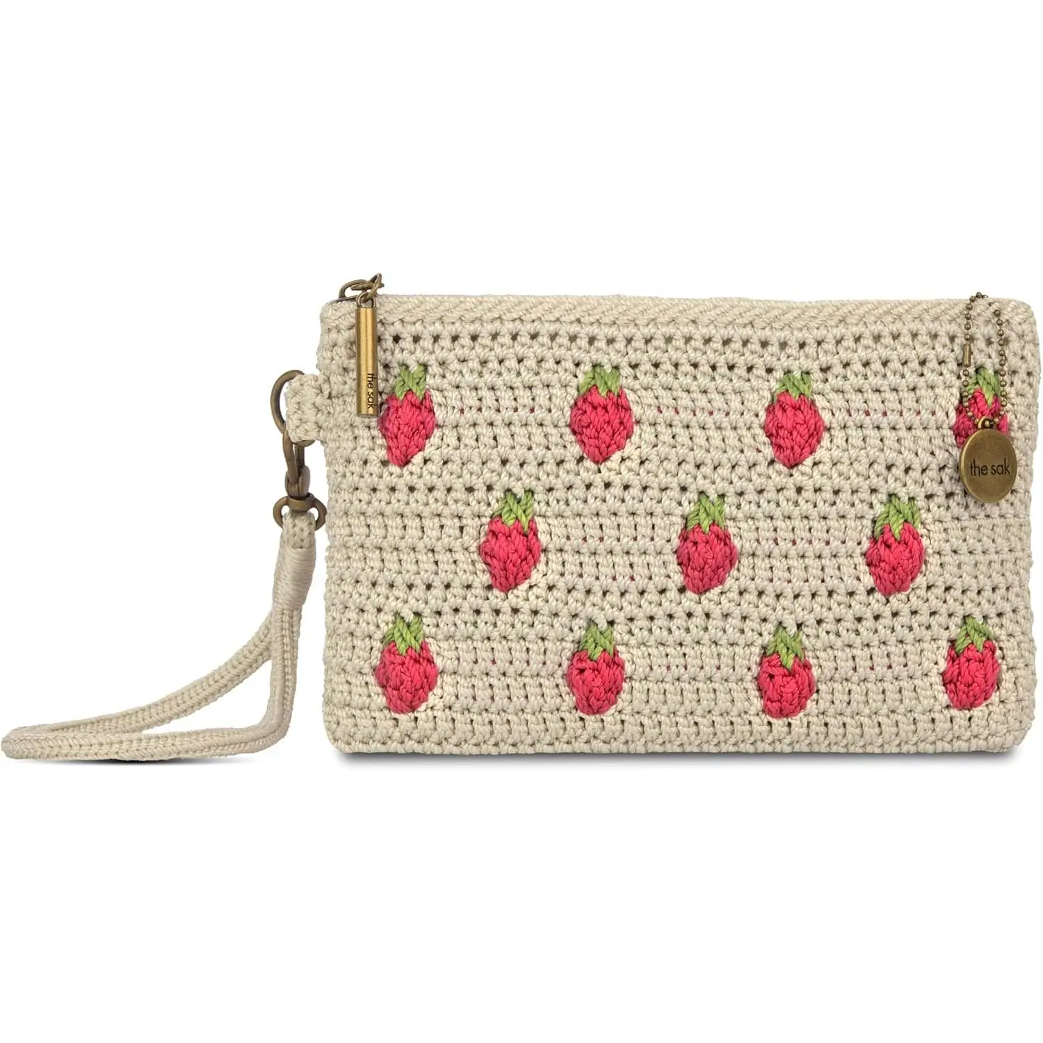 Vita Small Crochet Wristlet Purse