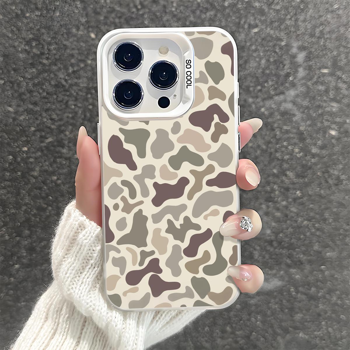 Camo Pattern Shockproof Phone Case for iPhone 7 8 X XS 11 12 13 14 15 16 17 Pro Max Plus 16E Air XR Protecitved Cover Vintage Sitka Camouflage Magsafe