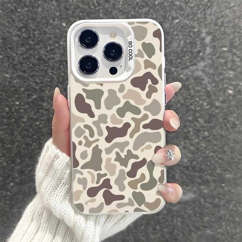 Camo Pattern Shockproof Phone Case for iPhone 7 8 X XS 11 12 13 14 15 16 17 Pro Max Plus 16E Air XR Protecitved Cover Vintage Sitka Camouflage Magsafe