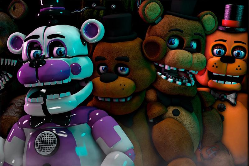 Interesting Fox Posters, Five Nights Freddy'S Posters, Five Nights On Freddy'S Celebration Wall Posters, High-Definition Canvas Posters, Cool Bedroom Aesthetic Art Posters, Retro Posters, Movie Posters, Wall Decorations, Retro Wall Art