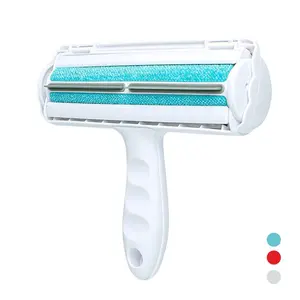 Pet Roll-On Lint Remover Brush, Washable Adhesive Roller for Clothes, Dog and Cat Hair Removal Tool, Easy-To-Use Pet Grooming Accessory
