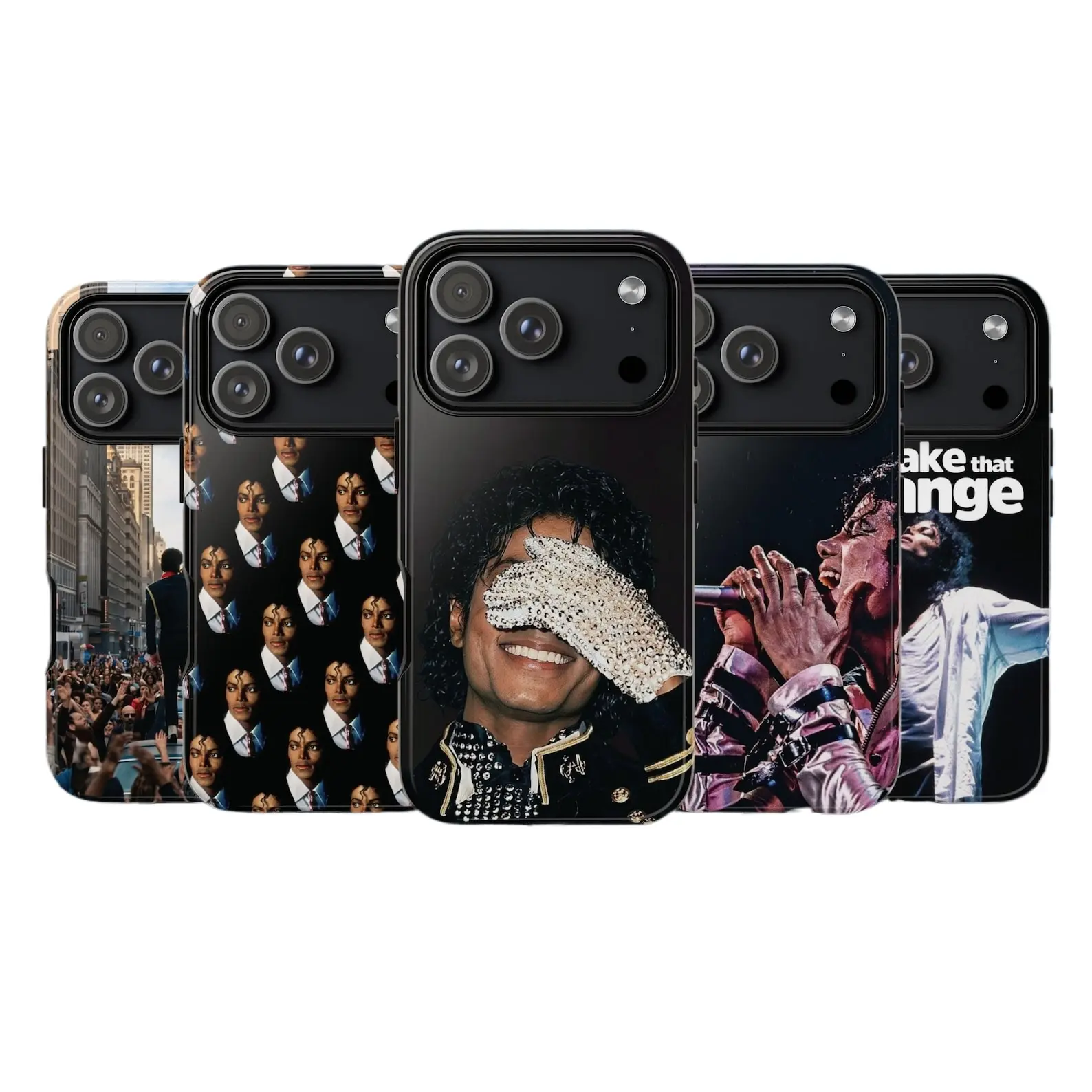 Michael Jackson Phone Case | "King of Pop" iPhone Case | Retro Music Legend Themed Case | Compatible with iPhone 11–17 Pro Max/Plus & Samsung Galaxy S23–S25 Series – Gift for MJ Fans