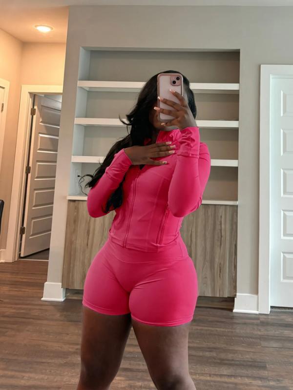 New2 piece sets women  Streetwear Lady Sports Tracksuit Set Lady Streetwear Shorts Outfit Set Sexy Women Two Pieces Club Macthing Top+Shorts colorblock print tee yoga clothes