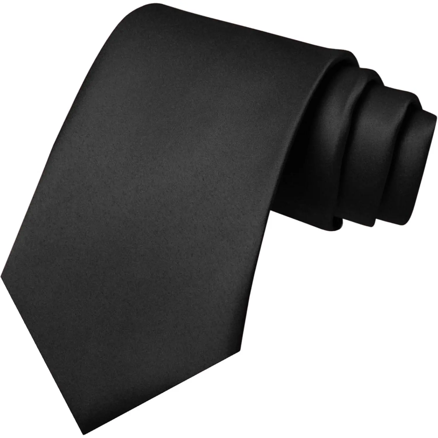 Men's Solid Color Necktie, Classic Cut with Smooth Fabric and Neat Finish for a Polished Look for Business and Weddings, Business/Wedding