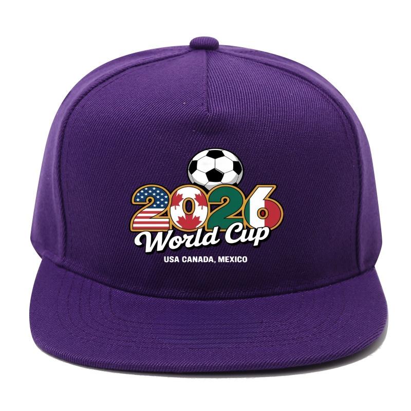 2026 US-Canada-Mexico World Cup Hip-Hop Hat Outdoor Sunshade Breathable