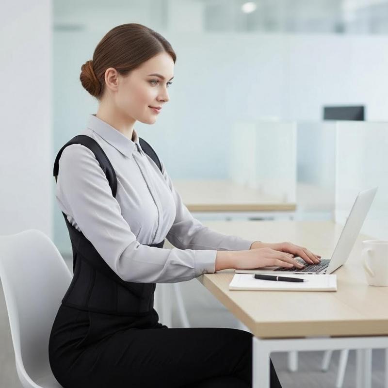 Cross-Strap Back Brace for Men & Women| Invisible Posture Support| Daily Confidence