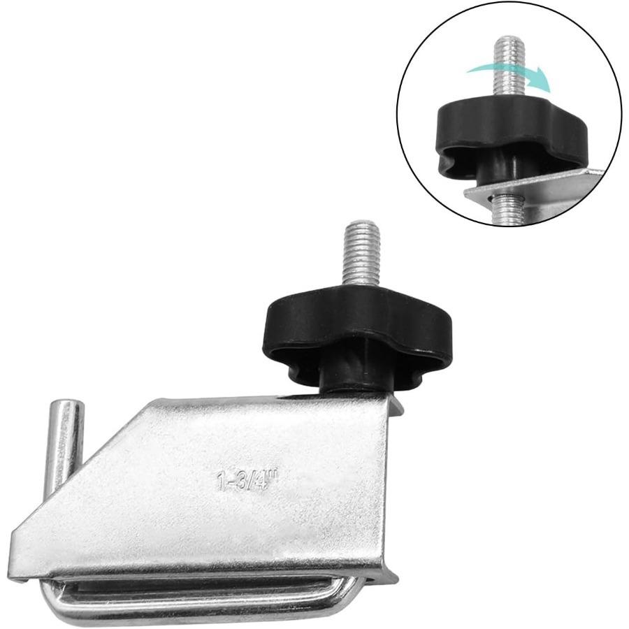 4pcs Fluid Line Hose Off Pinch Tool Kit Hose Clamp Pliers Set 1-3/4" 1" 1/2" 3/8" Rustproof Steel Materials for Fuel Radiator Heater Hose Automotive Plumbing Clamps