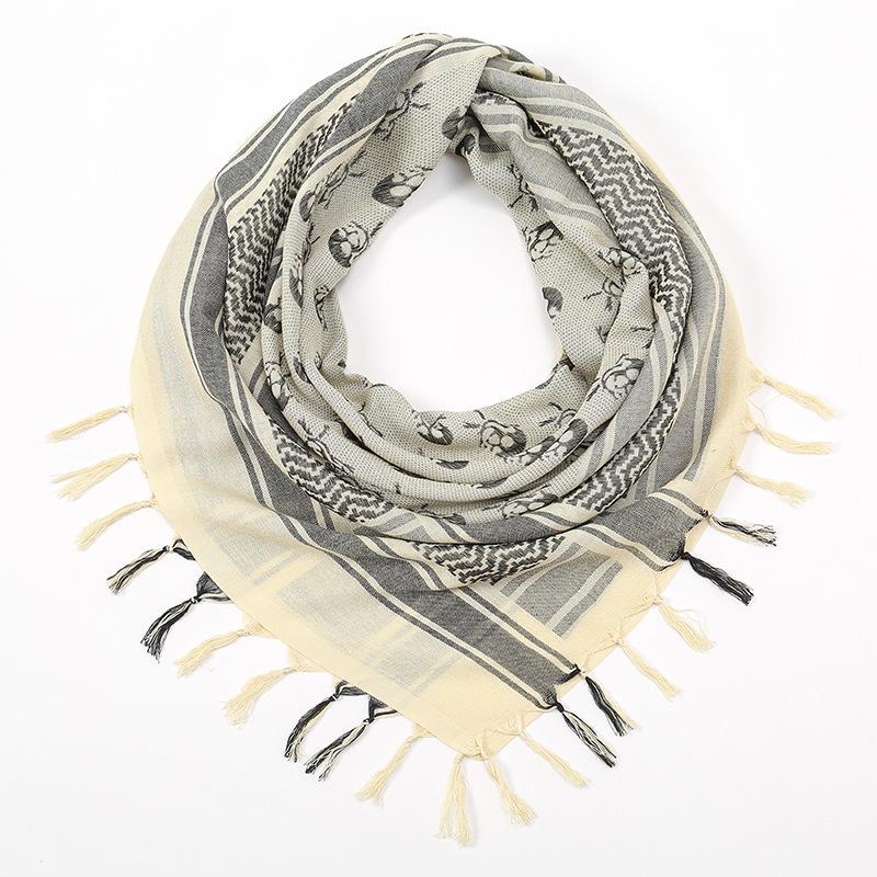 Tactical Military ShemaghScarf for Men and Women, 100% Cotton Keffiyeh Desert Wrap with Fringed Edges, Breathable Outdoor Headwear for Hiking, Camping, Airsoft, and Sun Protection in All Seasons fall hat western wear design style beret green cowboy Turban