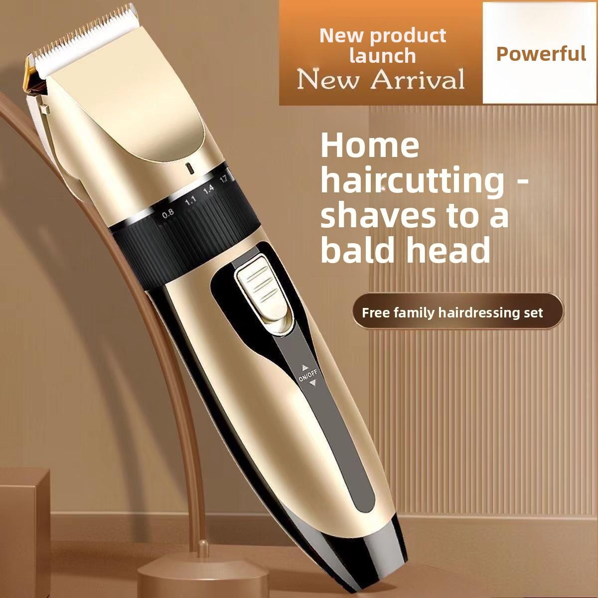 Household hair clipper, electric hair trimmer, hair cutter, hair shaving device, adult self-haircut tool, children's silent clipper