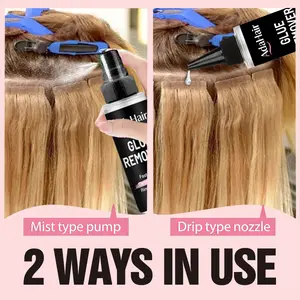 118ML Quick Hair Glue Remover Spray, Gentle on Skin, No Greasy Residue, Easy to Clean, Safe for All Wigs, Removes Double Layer Lace Wig Glue