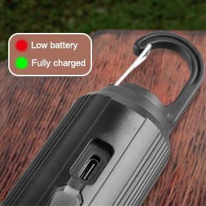 1PCS/2PCS Solar Rechargeable Hooked Camping Light Vintage Outdoor Tent Camping Ambient Light Multi-functional Household Tungsten Lights