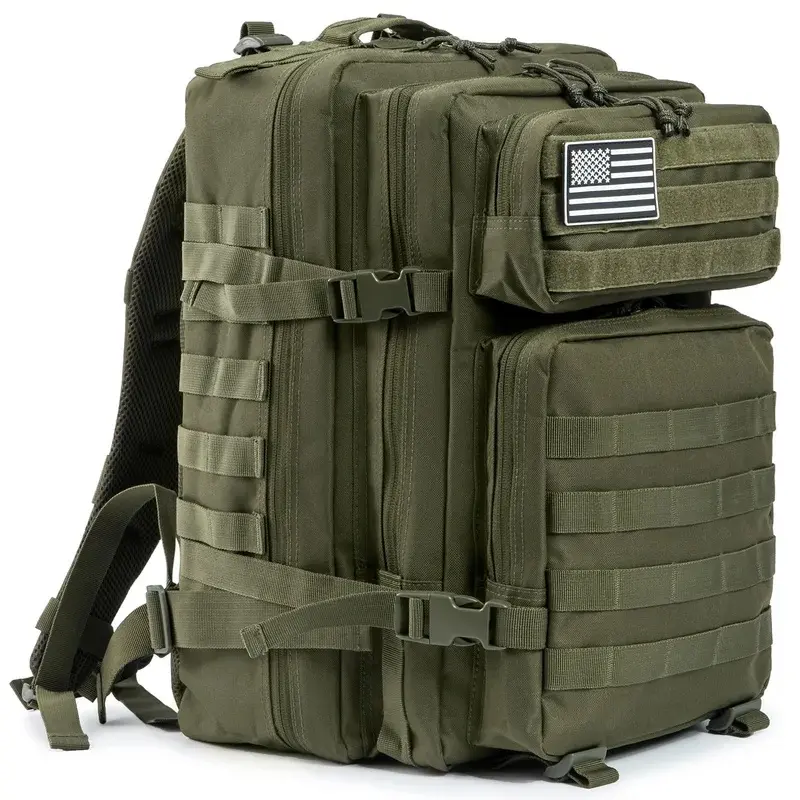 45L Tactical Backpack Large Capacity Outdoor Rucksack 3 Day Fitness Hiking Bag Hiking Camping Gear Backpacks
