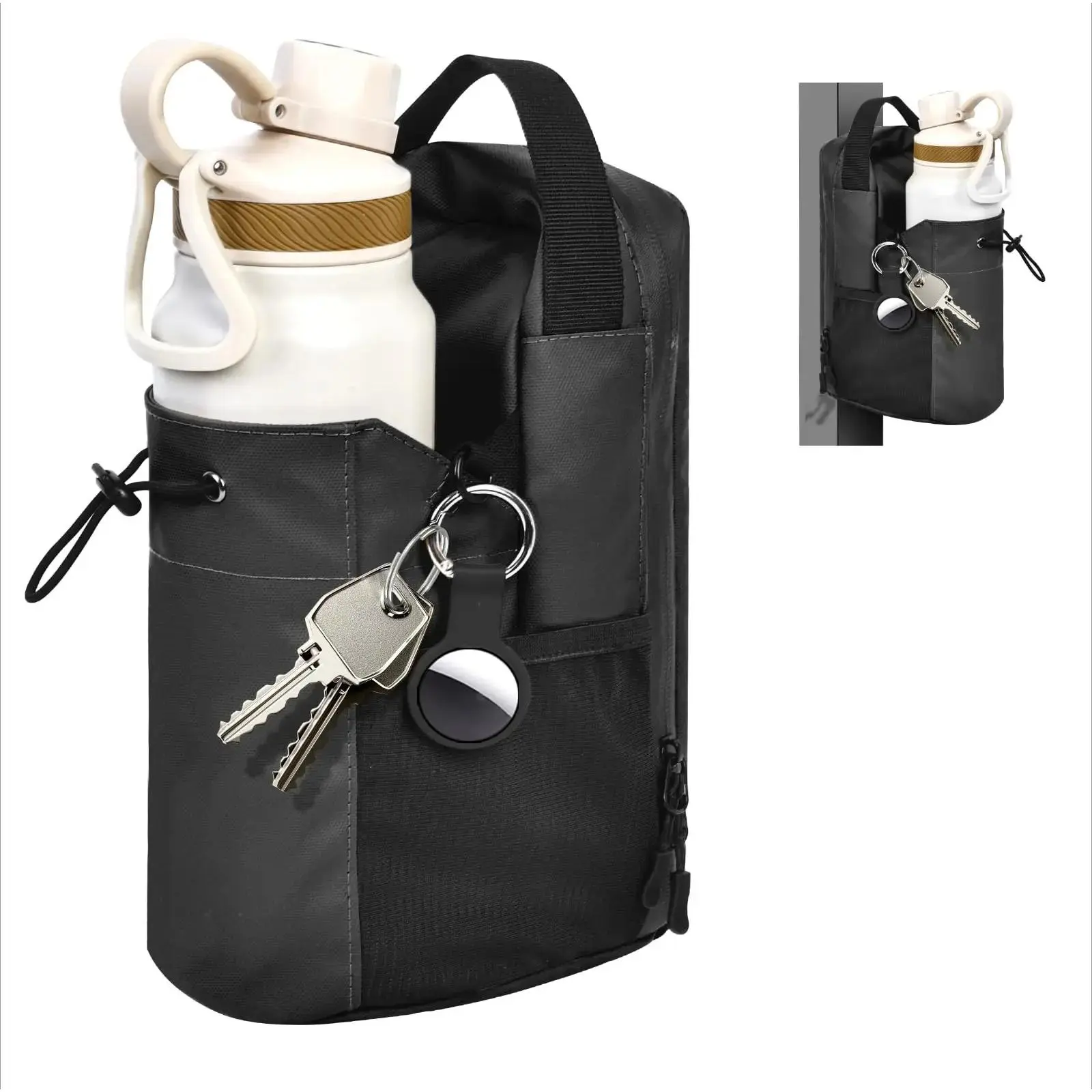 Magnetic Gym Bag for Men Women - Sports Backpack with Water Bottle Holder & Phone Pocket, Fitness Travel Carry-On for Workout Sports Office, Waterproof