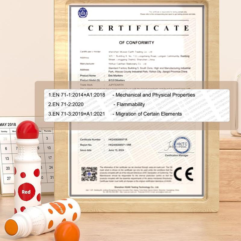 16 Color Dot Markers for Toddlers, Includes 120 PDF & 24 Printed Activity Papers, 2 Stencils, Washable Non-Toxic Bingo Daubers for Toddler Arts and Crafts, Preschool Art Supplies Gift Colorful Precision Pens Colorful Gel Pens, markers for coloring