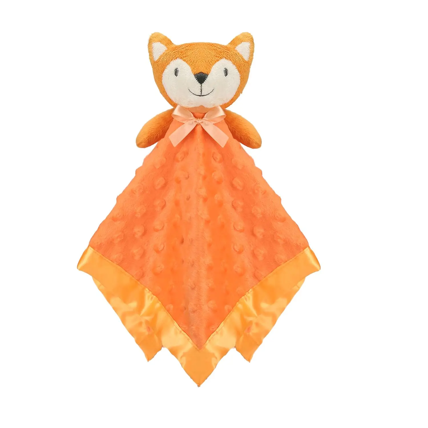 Fox Security Blanket Orange Soft Baby Lovey Unisex Lovie Baby Gifts  Newborn Toddler Snuggle Toy Stuffed Animal 16 Inch New model